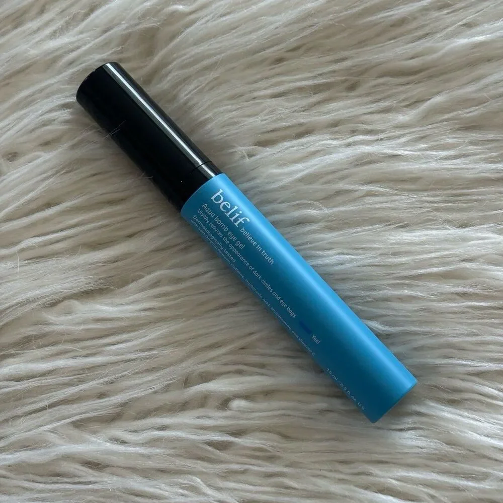 belif Aqua Bomb Depuffing Eye Gel with Caffeine + Hyaluronic Acid
